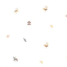 Load image into Gallery viewer, Carousel Elephants Fabric Decal by Little Rei x Urban Li'l