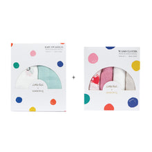 Load image into Gallery viewer, Little Rei x Maison Q Swaddle & Wash Cloth Bundle