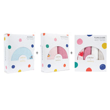 Load image into Gallery viewer, Little Rei x Maison Q Blanket, Swaddle & Wash Cloth Bundle