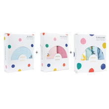 Load image into Gallery viewer, Little Rei x Maison Q Blanket, Swaddle & Wash Cloth Bundle