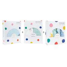 Load image into Gallery viewer, Little Rei x Maison Q Blanket, Swaddle & Wash Cloth Bundle