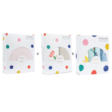 Load image into Gallery viewer, Little Rei x Maison Q Blanket, Swaddle & Wash Cloth Bundle