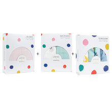 Load image into Gallery viewer, Little Rei x Maison Q Blanket, Swaddle & Wash Cloth Bundle
