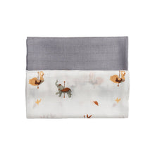 Load image into Gallery viewer, Little Rei Swaddle Blankets Carousel Elephant - 2pc