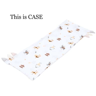 A Little Rei x Baa Baa Sheepz bedtime buddy pillow case, extra large