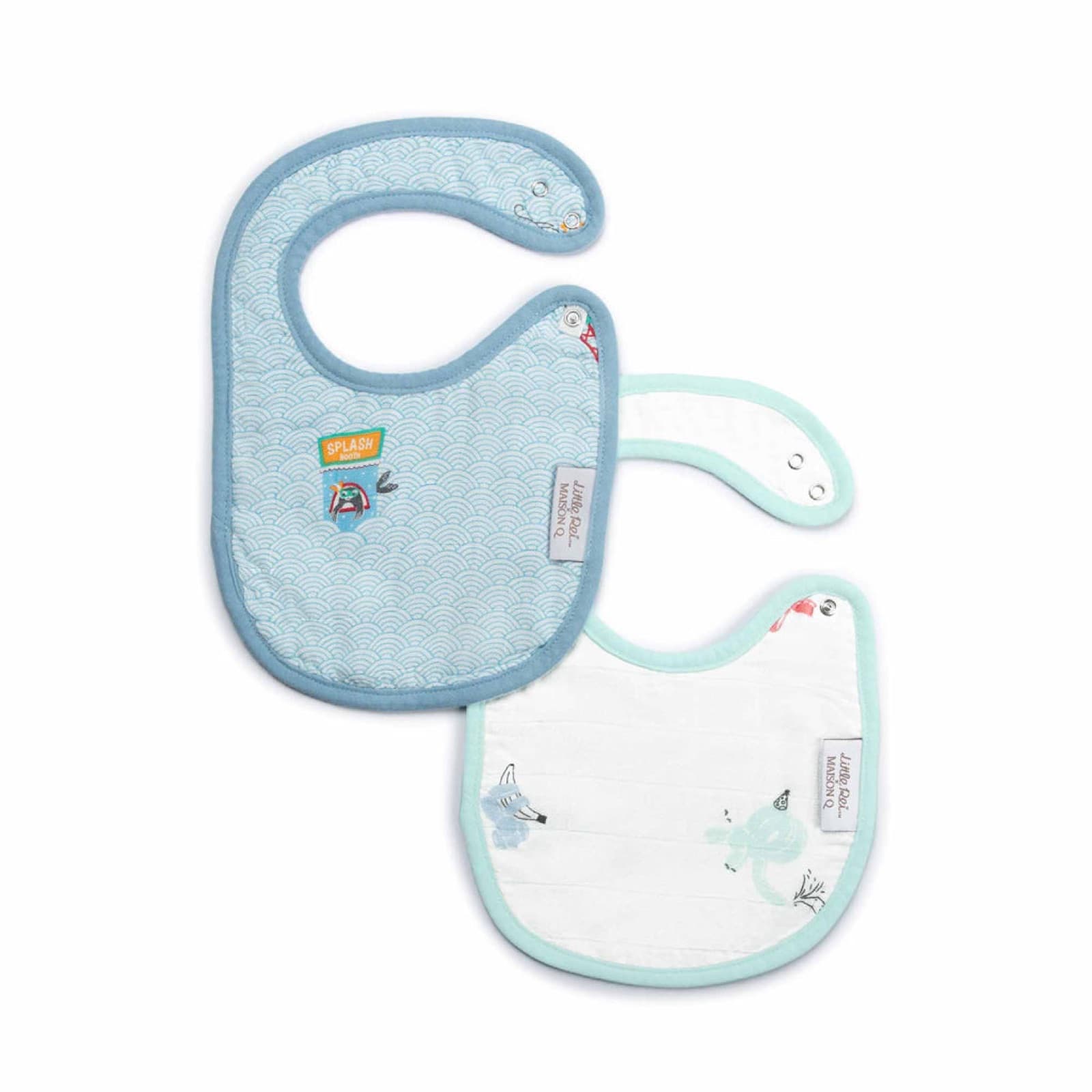 Little Rei x Maison Q Bib 2 Pc - Animal Balloon