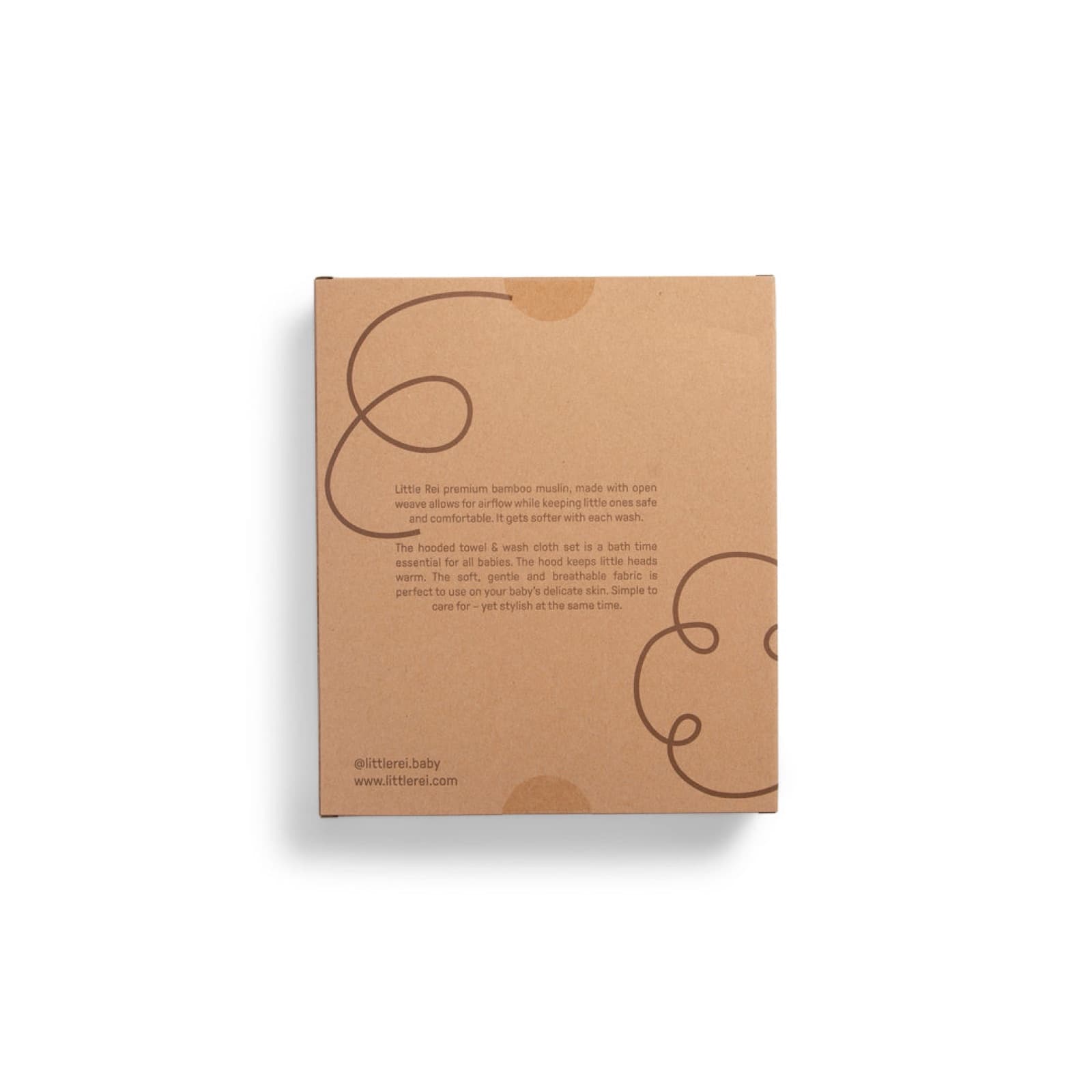 Bamboo Hooded Towel & Wash Cloth Set (Outdoor) — view 4 of 4