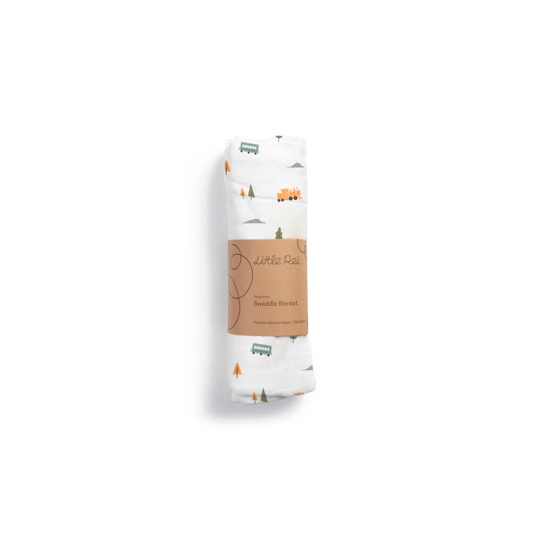 Bamboo Swaddle Single (Printed) — view 6 of 7