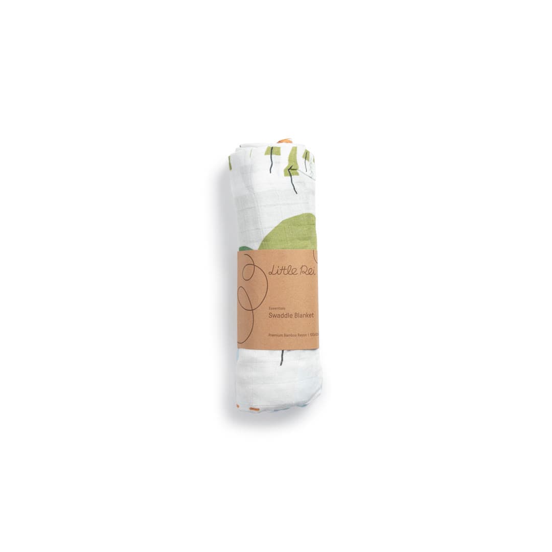 Little Rei Bamboo Swaddle Single (Printed)