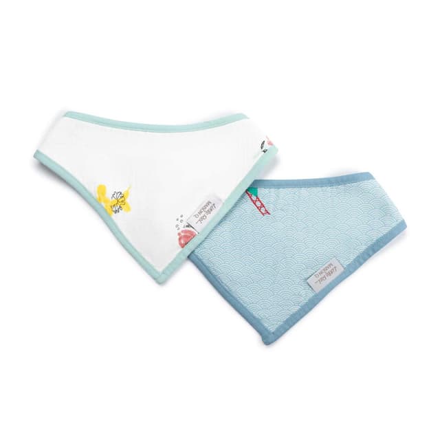 Maison Q Bandana Bib 2 Pc - Animal Balloon