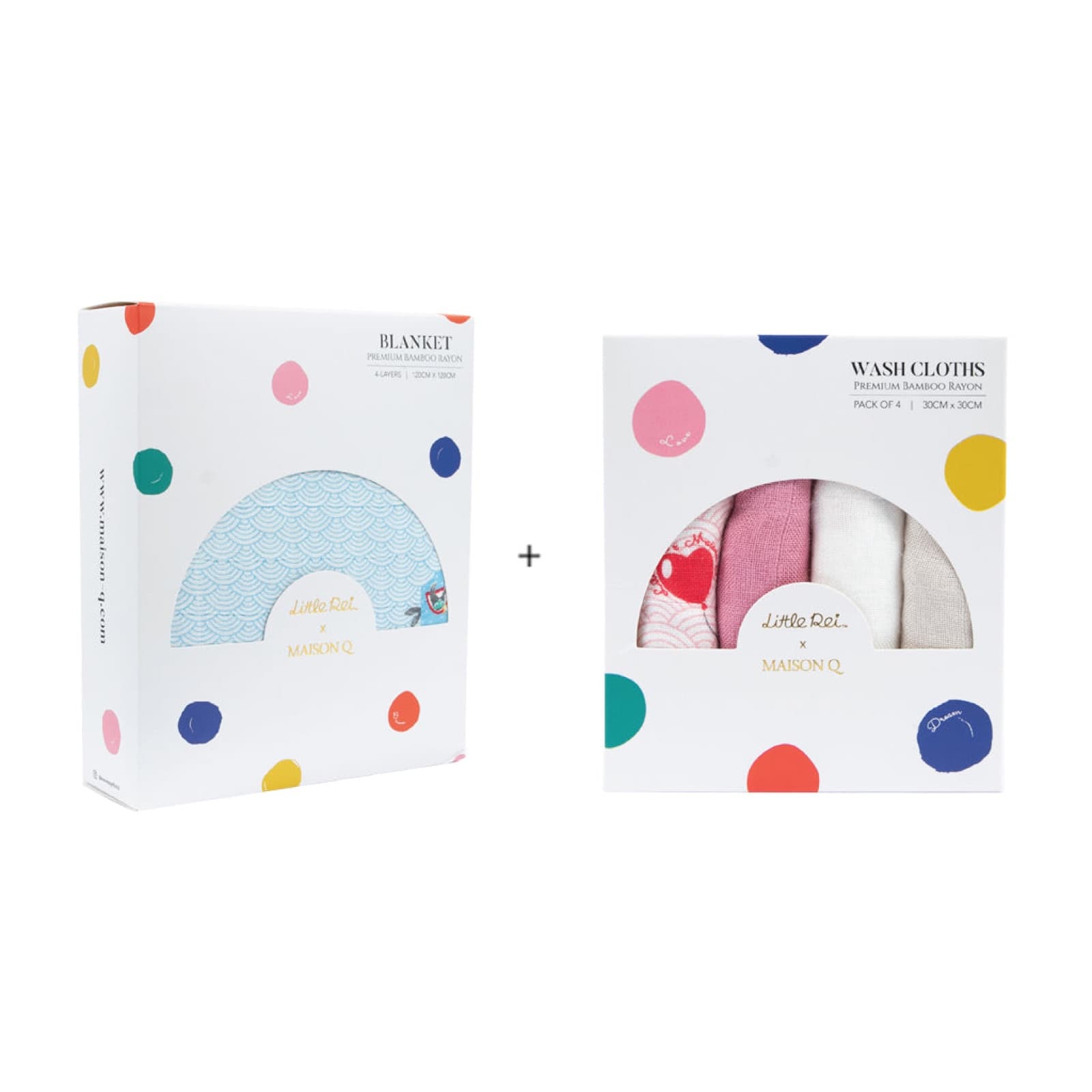 Maison Q Blanket & Wash Cloth Bundle — view 4 of 12