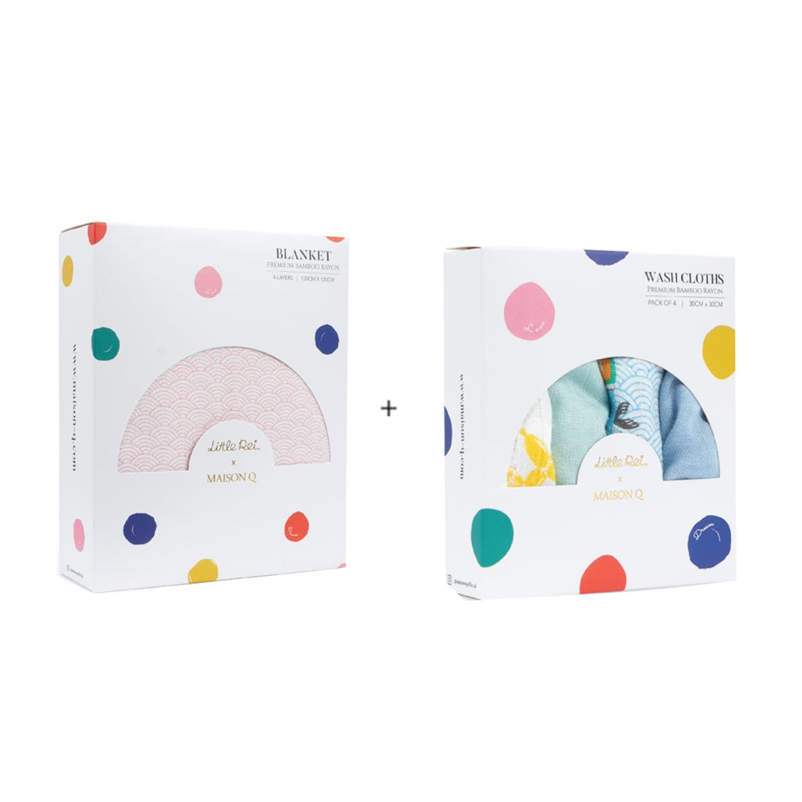Maison Q Blanket & Wash Cloth Bundle — view 7 of 12