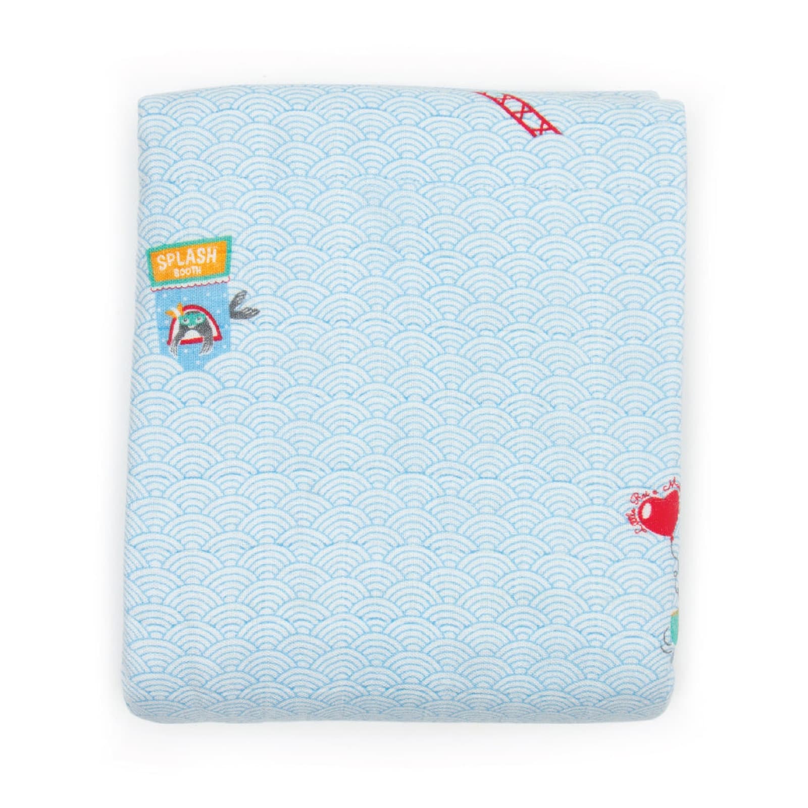 Maison Q Funfair Rides 4-Layer Blanket (120x120cm), view 7 of 7