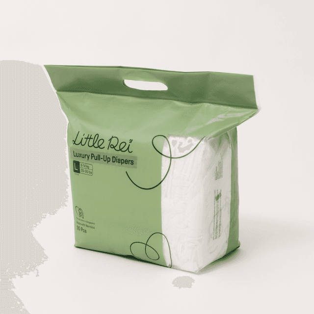 Eco-Conscious Luxury Pull-Up Diapers (Full Pack)