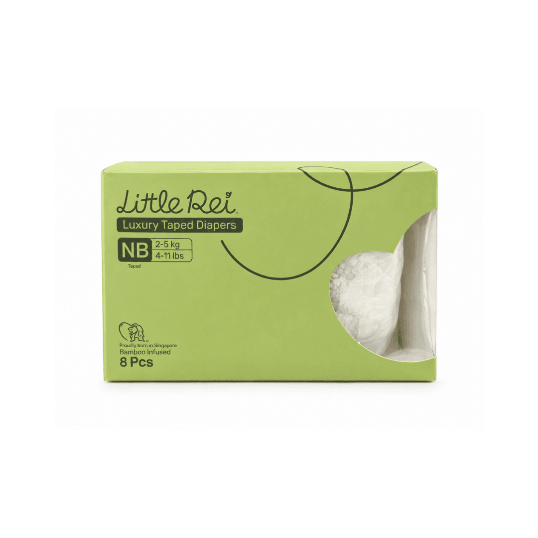 Eco-Conscious Luxury Tape Diapers (Travel Pack, 8pc), Newborn (8pc)
