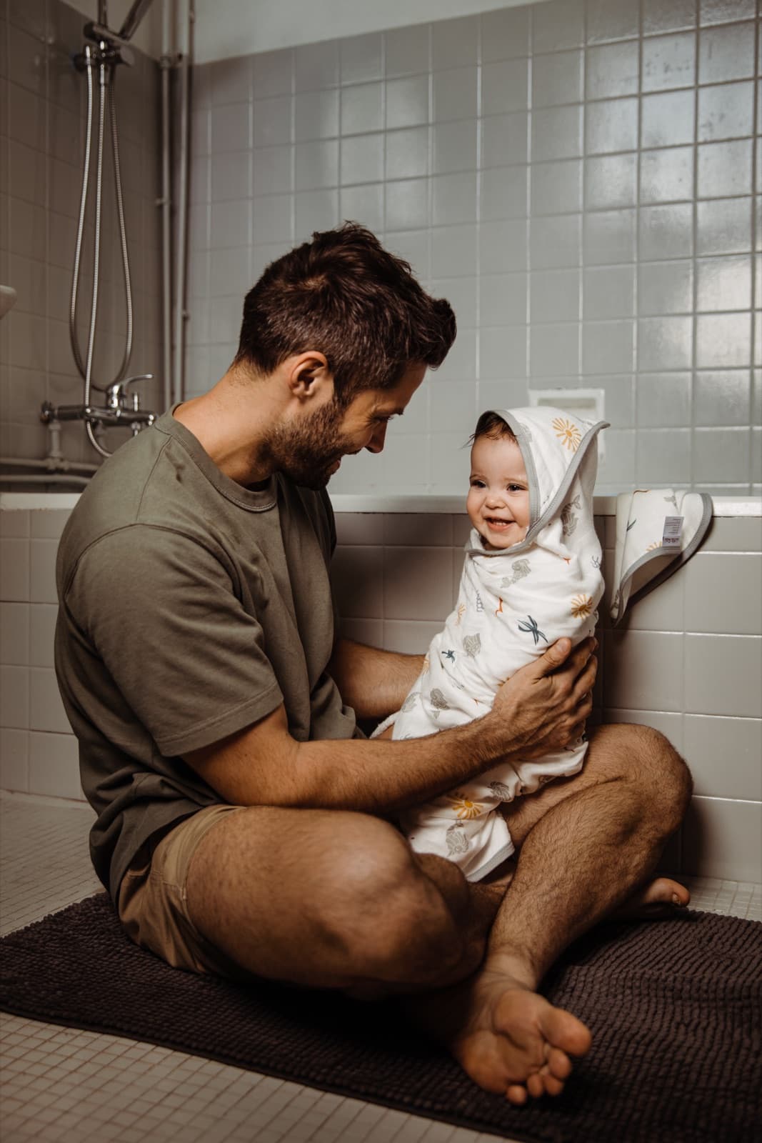 Little Rei bamboo swaddles from the original collection