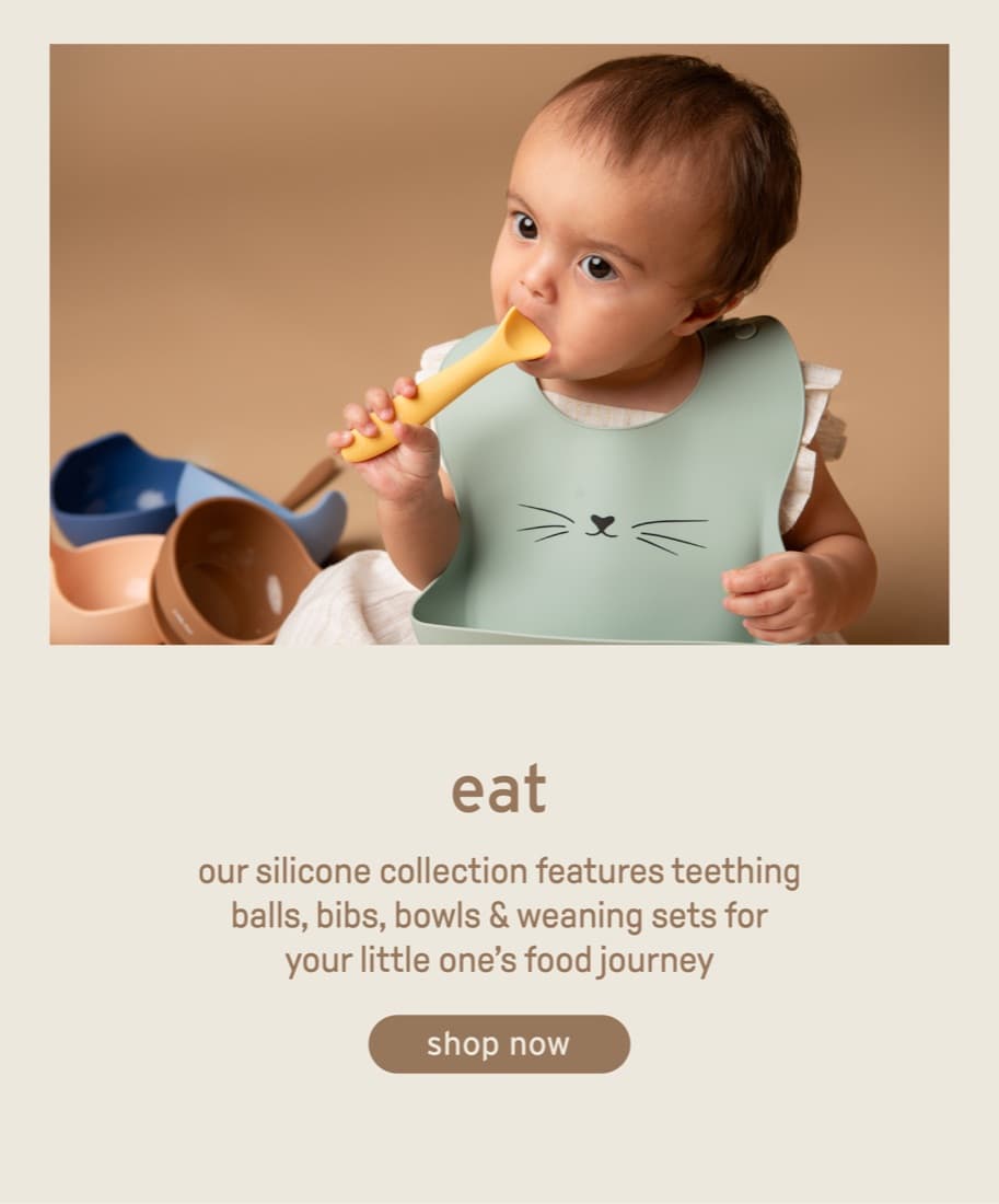 eat — Little Rei silicone mealtime collection
