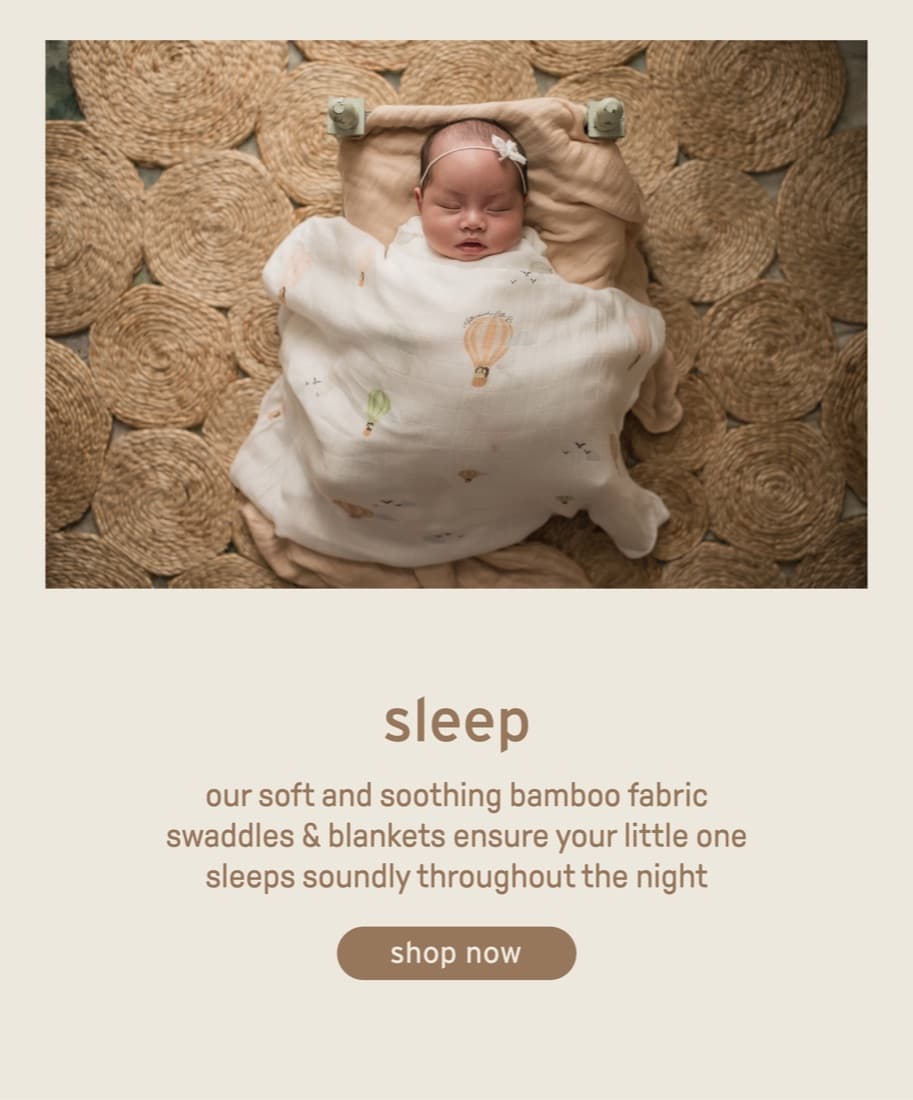 sleep — Little Rei bamboo bedding and pillows