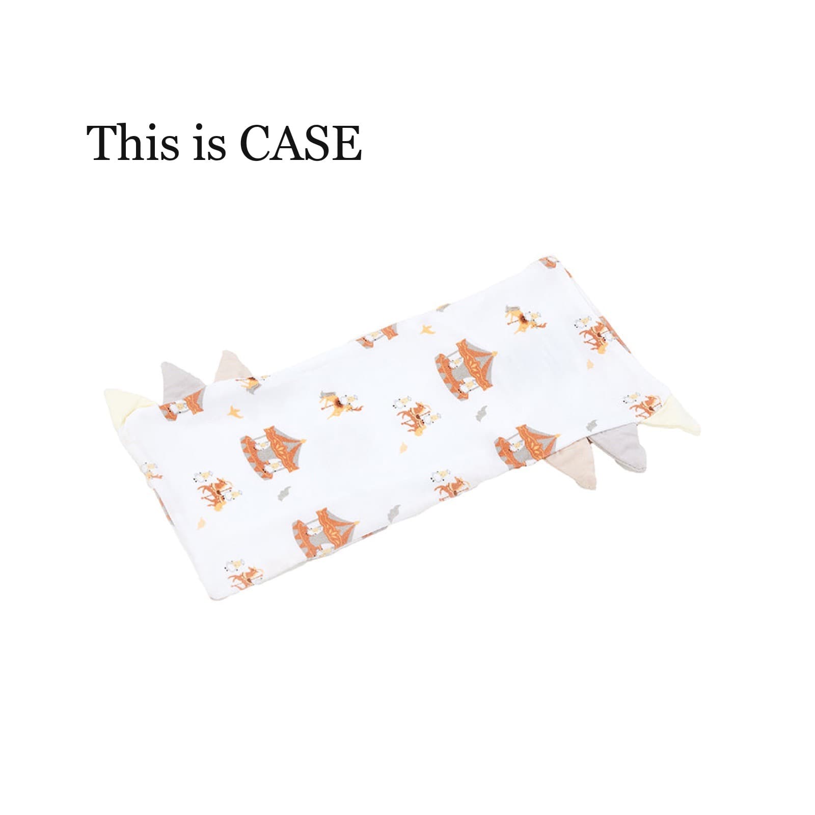 Little Rei x Baa Baa Sheepz bedtime buddy pillowcase in soft bamboo fabric