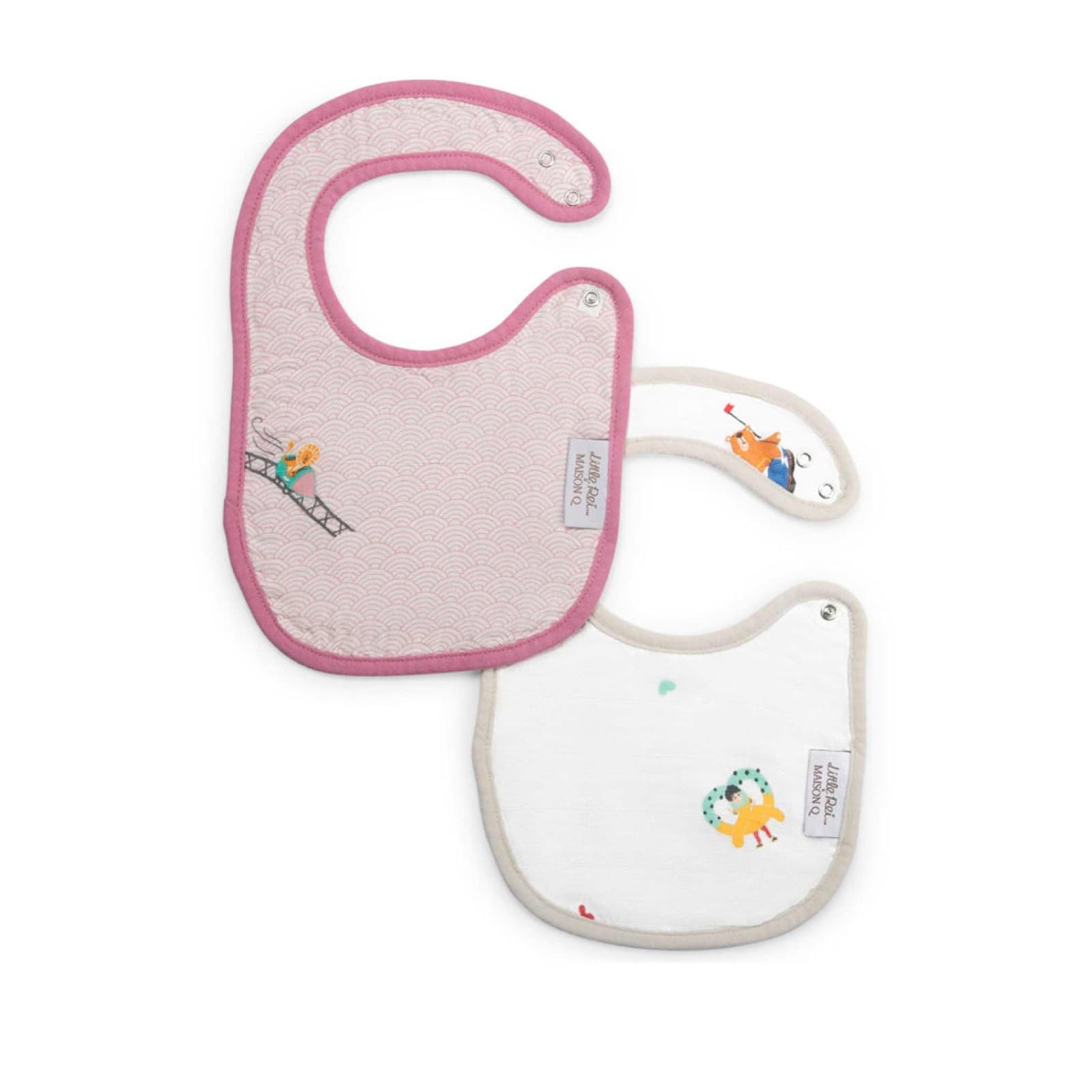 Little Rei x Maison Q Bib 2 Pc - Carnival