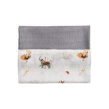 Load image into Gallery viewer, Little Rei Swaddle Blankets Carousel Elephant - 2pc
