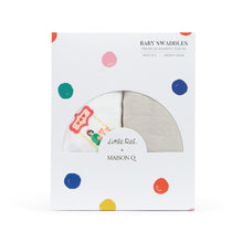 Load image into Gallery viewer, Little Rei x Maison Q Swaddle Carnival - 2pc

