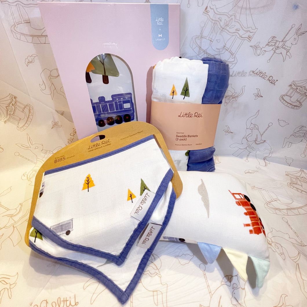 Little Rei Blue Train Gift Set