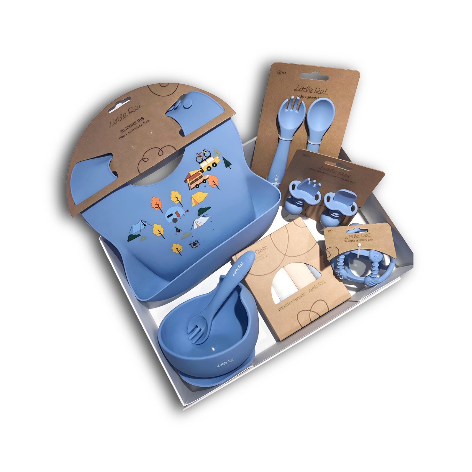 Little Rei Weaning Gift Set (Blue)